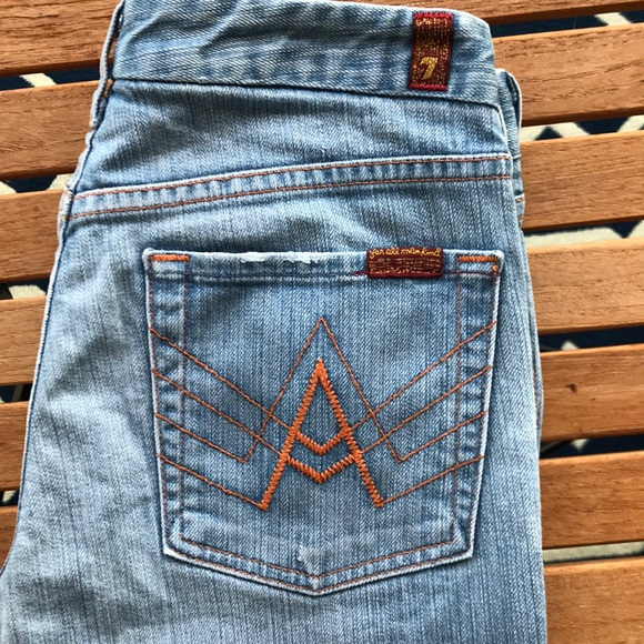 7 For All Mankind Denim - 7FAM A-Pocket Jeans, Size 27